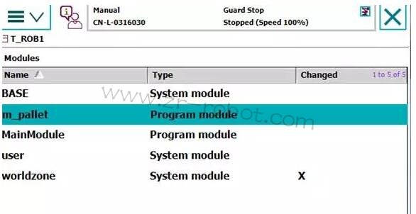 ABB機器人維修-ABB機器人創(chuàng)建碼垛程序