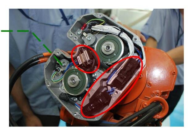 ABB機器人IRB2400系列伺服電機軸拆裝步驟流程