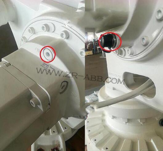 ABB機器人IRB460保養換油流程