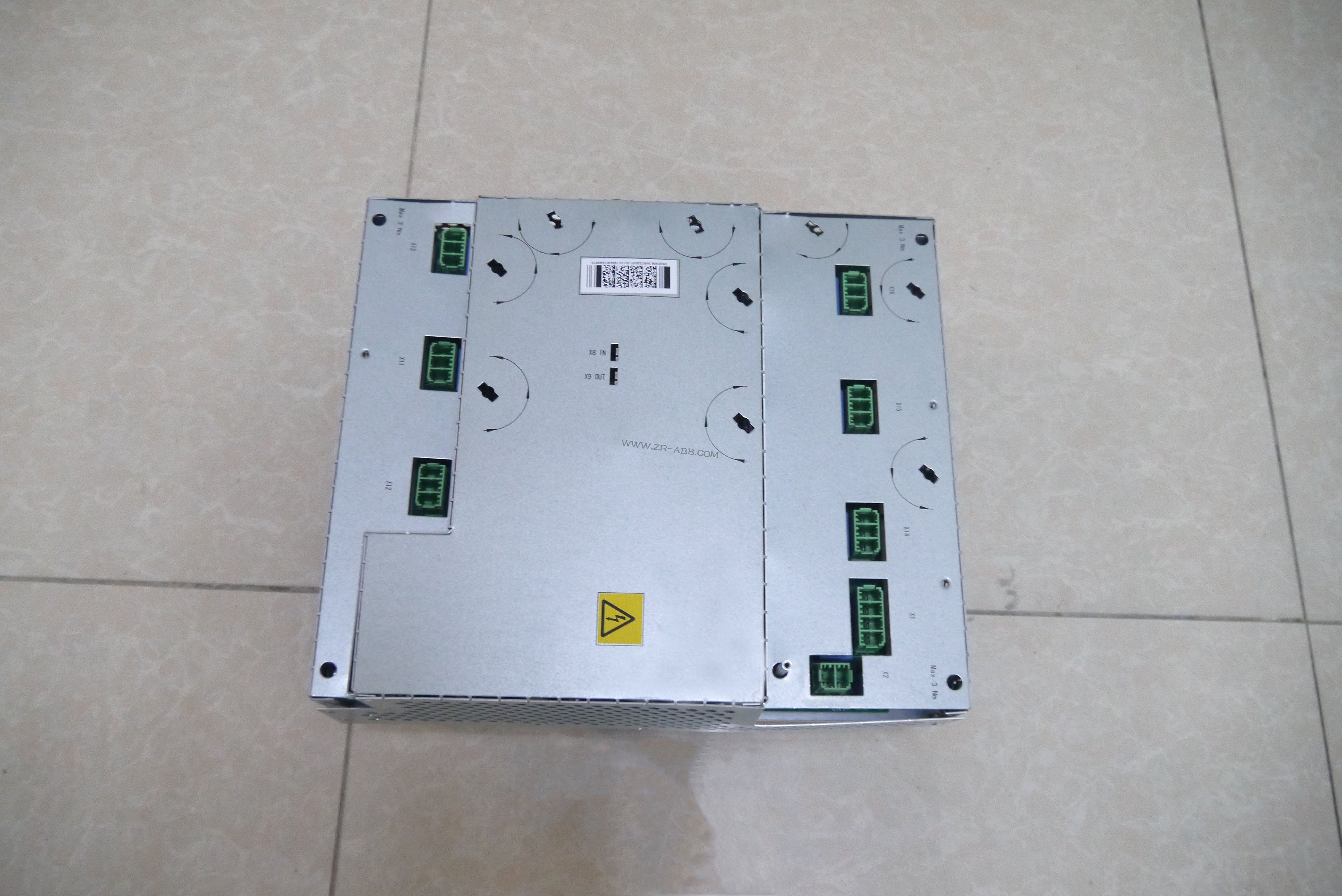 ABB機器人驅動整流器溫度報警維修